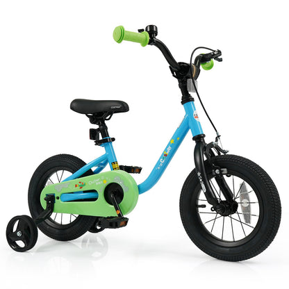 Kids Bike for 3-7 Years Old Boys and Girls 12/14/16-Inch Children Bicycle Blue-14 Inches