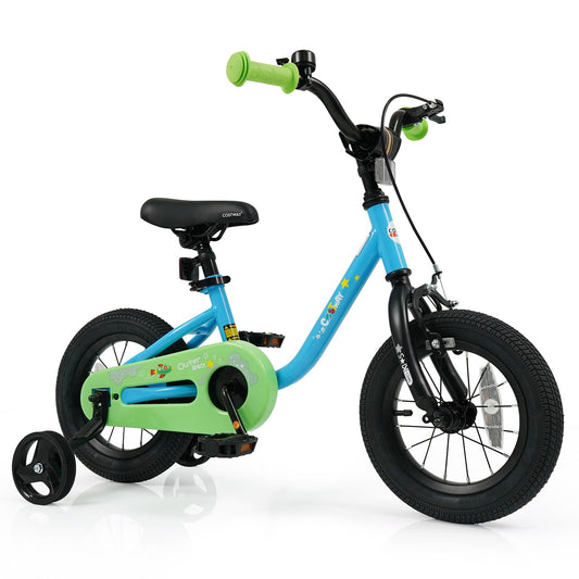 Kids Bike for 3-7 Years Old Boys and Girls 12/14/16-Inch Children Bicycle Blue-14 Inches