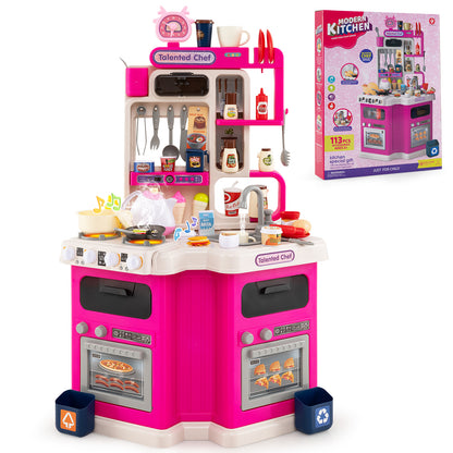 Kids Kitchen Playset-Blue