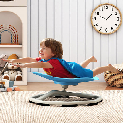 Kids Sensory Swivel Chair Elephant 360° Spinning Chair with Non-Slip Metal Base-Green