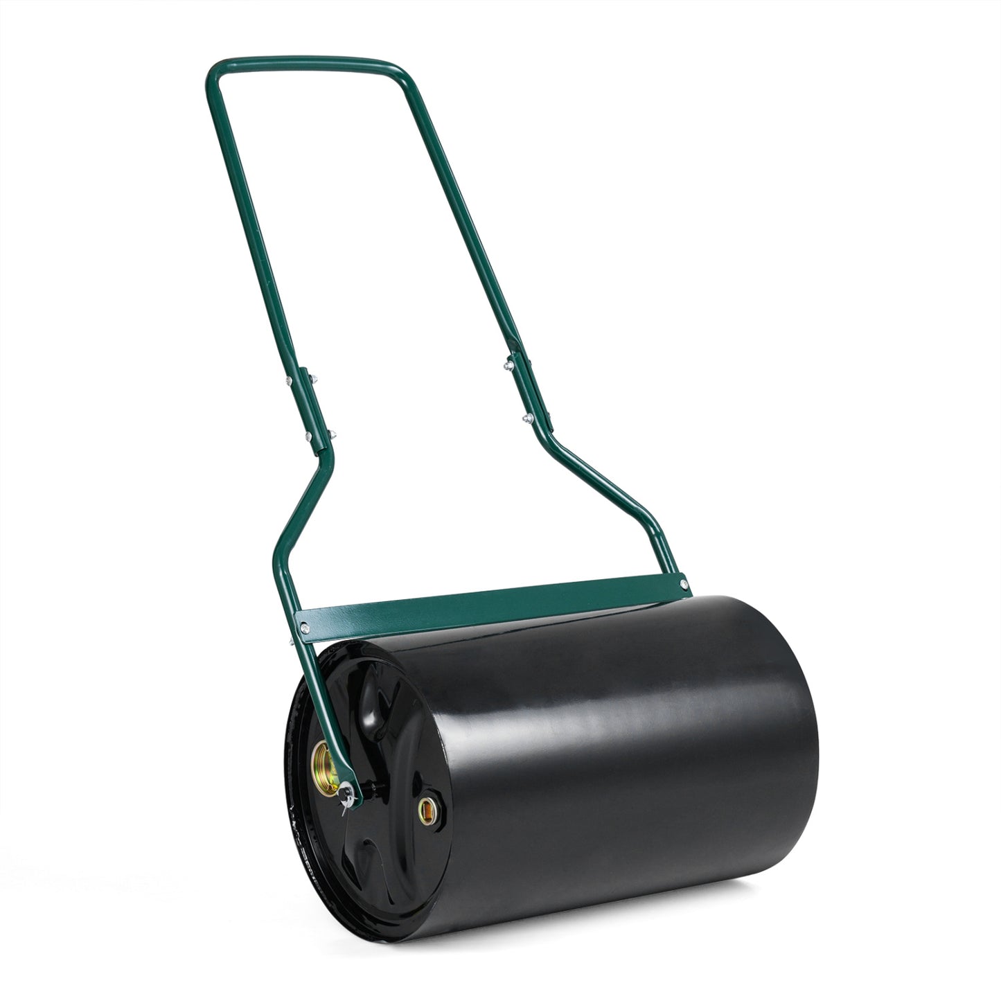 12-gallon lawn roller with U-shaped handle, filled with water or sand, for garden and lawn care by Wilsons Home Store
