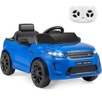 Licensed Land Rover Kids Ride on Car 12V Battery Powered Kids Electric Car-Black