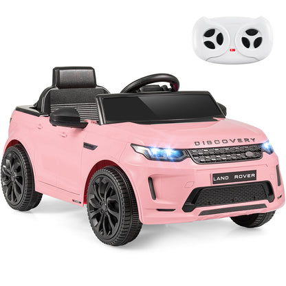 Licensed Land Rover Kids Ride on Car 12V Battery Powered Kids Electric Car-Black