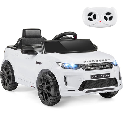 Licensed Land Rover Kids Ride on Car 12V Battery Powered Kids Electric Car-Black
