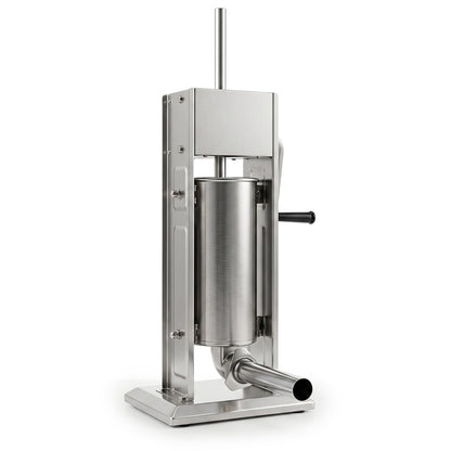 Manual Sausage Stuffer with 2 Speeds & 4 Stuffing Tubes for Commercial Home-5 L