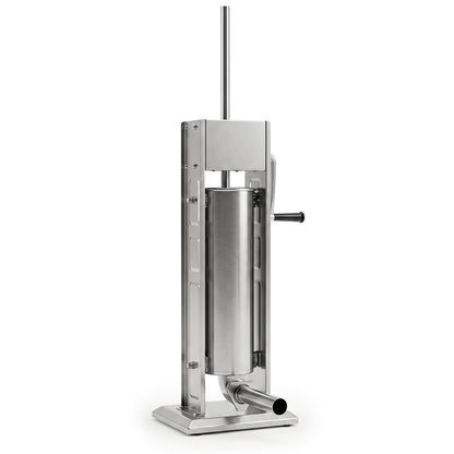 Manual Sausage Stuffer with 2 Speeds & 4 Stuffing Tubes for Commercial Home-5 L