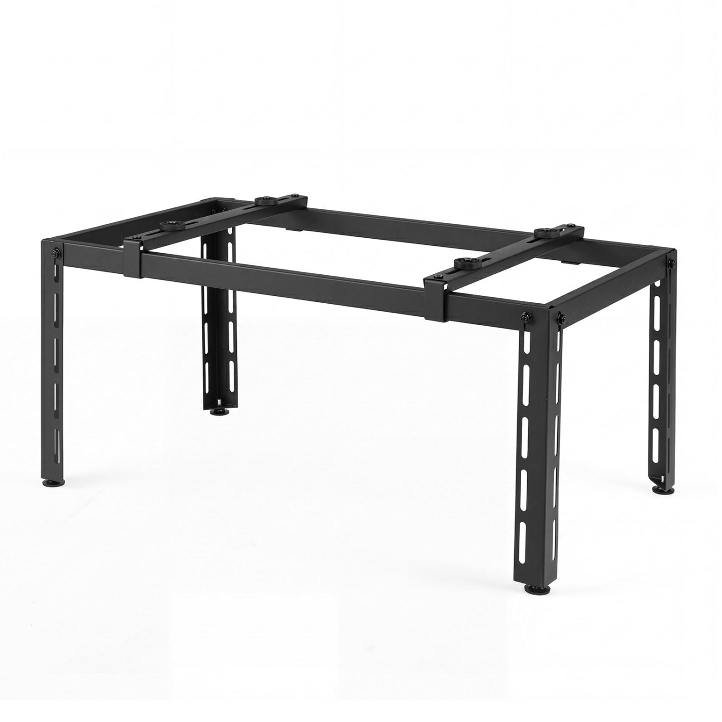 Mini Split Ground Stand Adjustable for 9000-36000 BTU Ductless Air Conditioners Heat Pump-Black