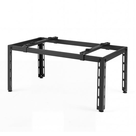Mini Split Ground Stand Adjustable for 9000-36000 BTU Ductless Air Conditioners Heat Pump-Black