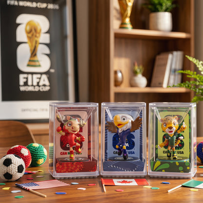 Only C$59.99! Official Licensed 2026 FIFA World Cup Mascot Figurines 3-Pack Clutch