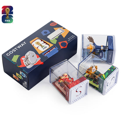 Only C$59.99! Official Licensed 2026 FIFA World Cup Mascot Figurines 3-Pack Clutch