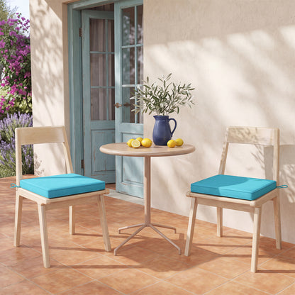 Outdoor Chair Cushion Set of 4 Waterproof Olefin Seat Cushions-Beige
