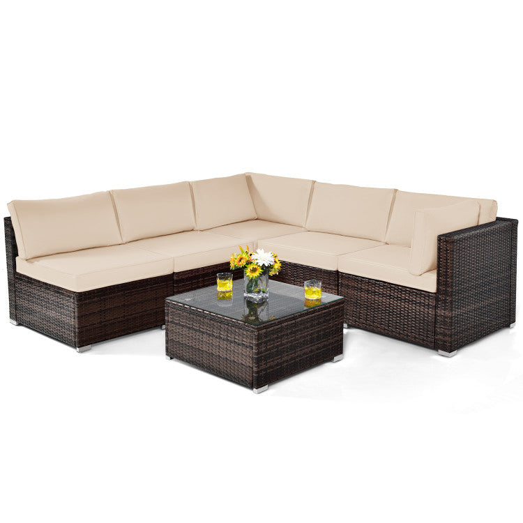 Outdoor Oasis Ultimate Combo: All-Weather Rattan Seating Set with Hardtop Gazebo Shelter