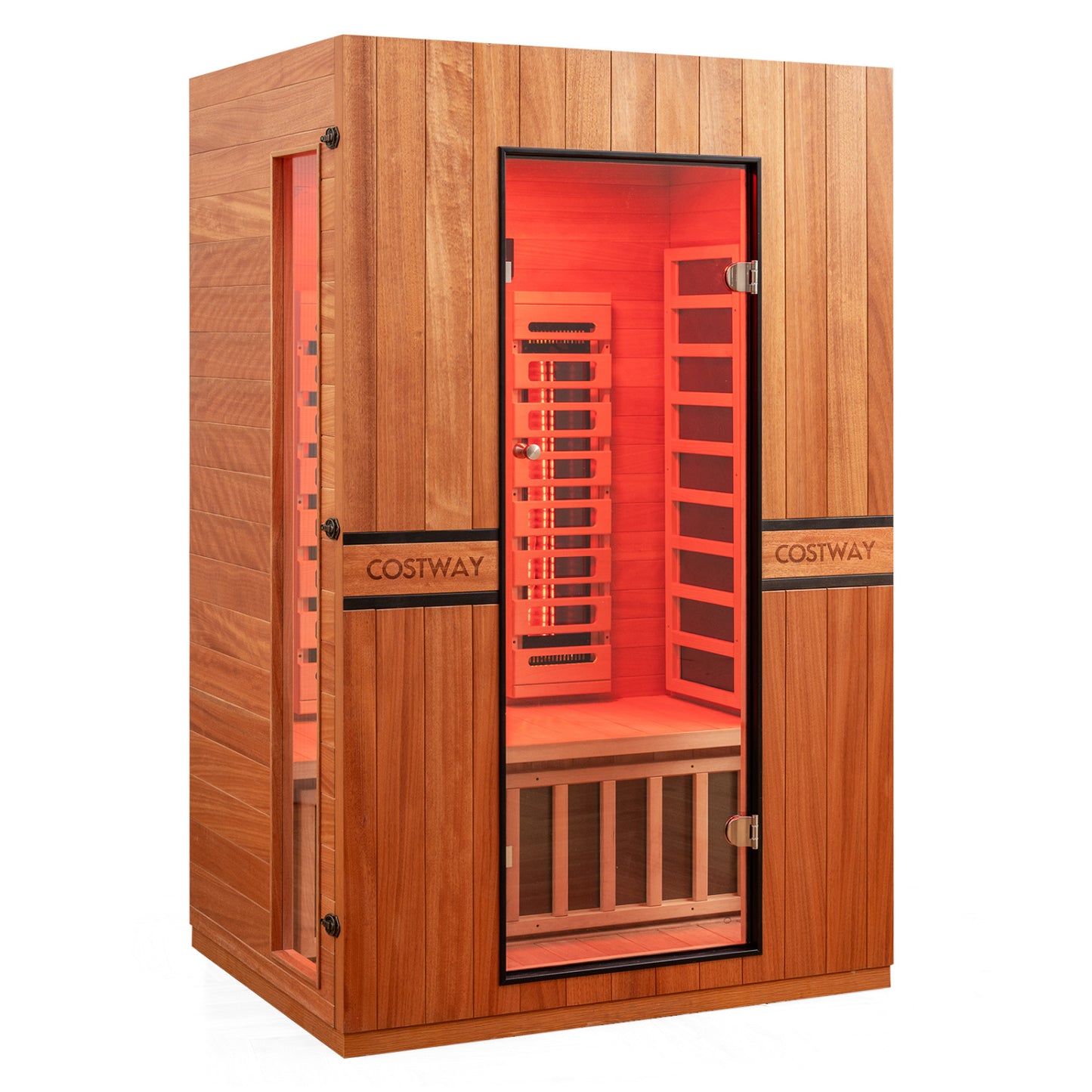 2026 New 2-Person Full Spectrum Infrared Sauna with APP Control for Home