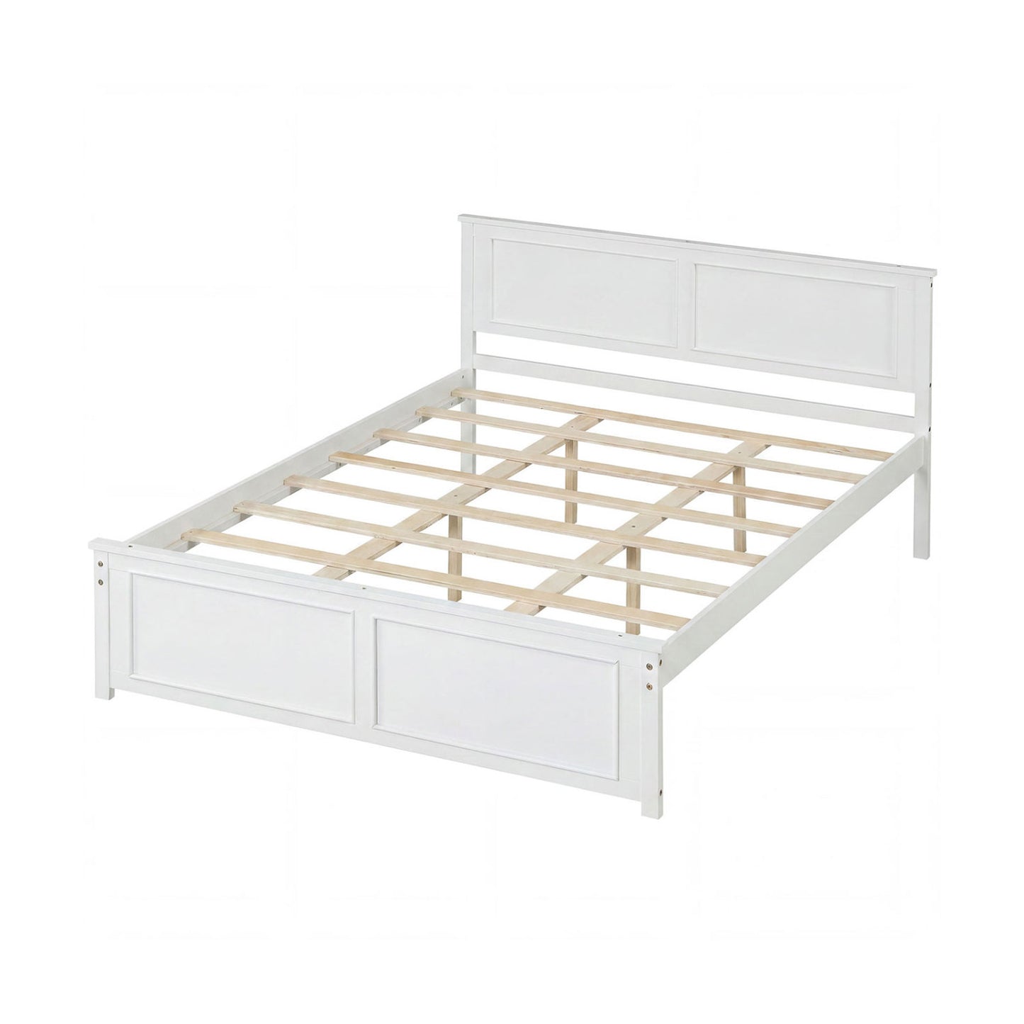 Queen Size Platform Bed Frame with Headboard