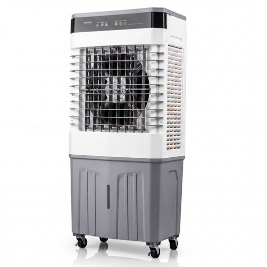 Swamp Cooler 2100 CFM 3-in-1 Evaporative Air Cooler with 7.2 Gal Water Tank-White