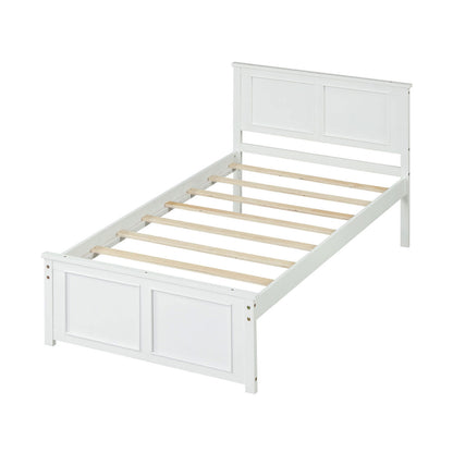 Queen Size Platform Bed Frame with Headboard