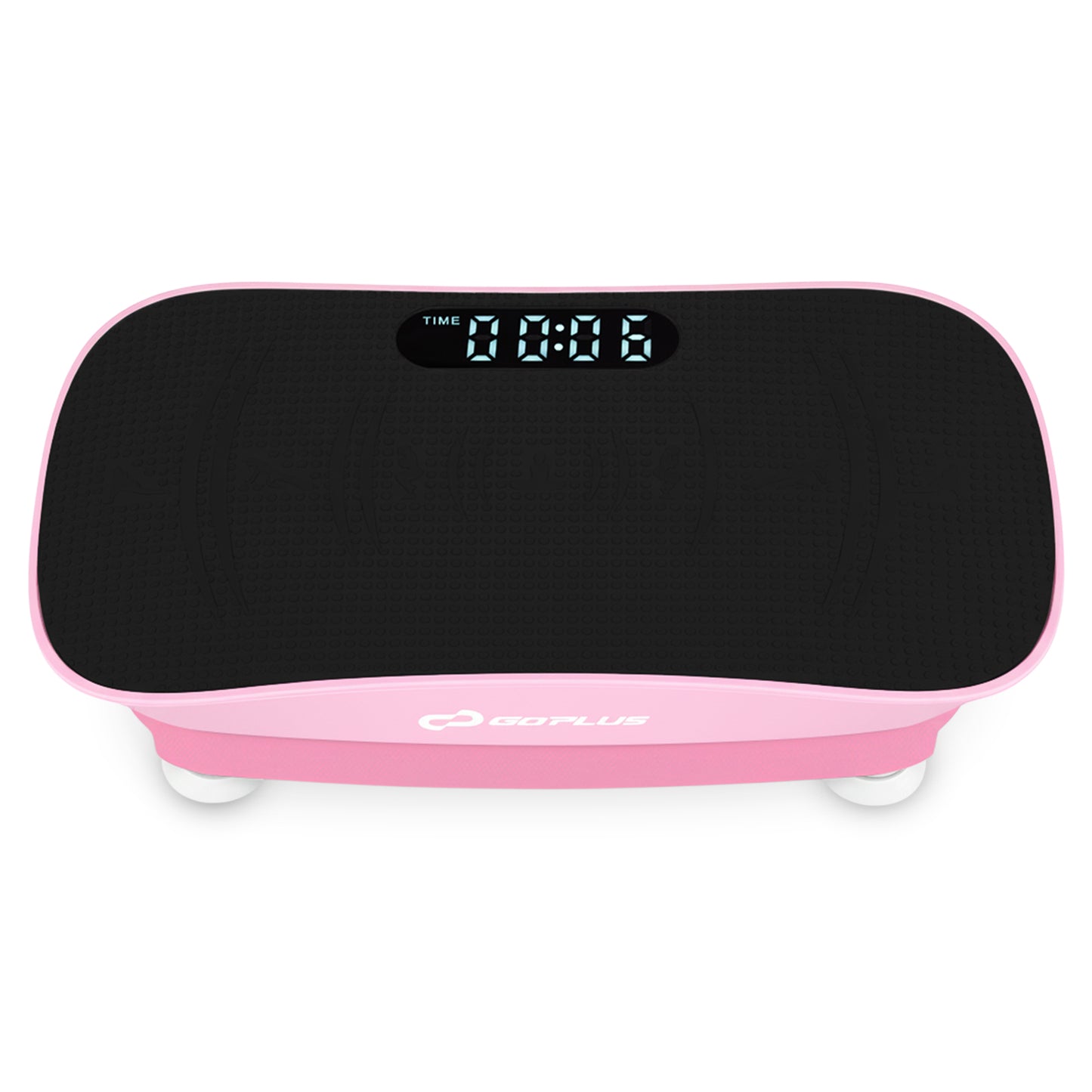 Vibration Plate Exercise Machine for Lymphatic Drainage and Weight Loss with 10 Speed Intensities-Black