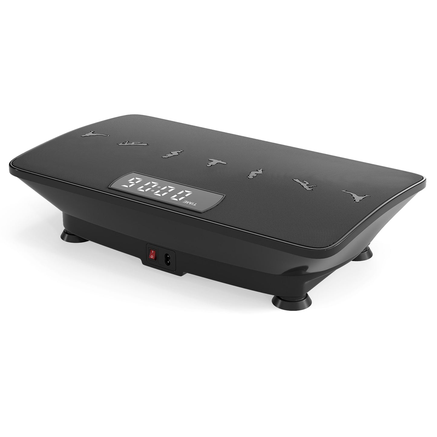 Vibration Plate Exercise Machine with Gravity Sensor for Home-Black