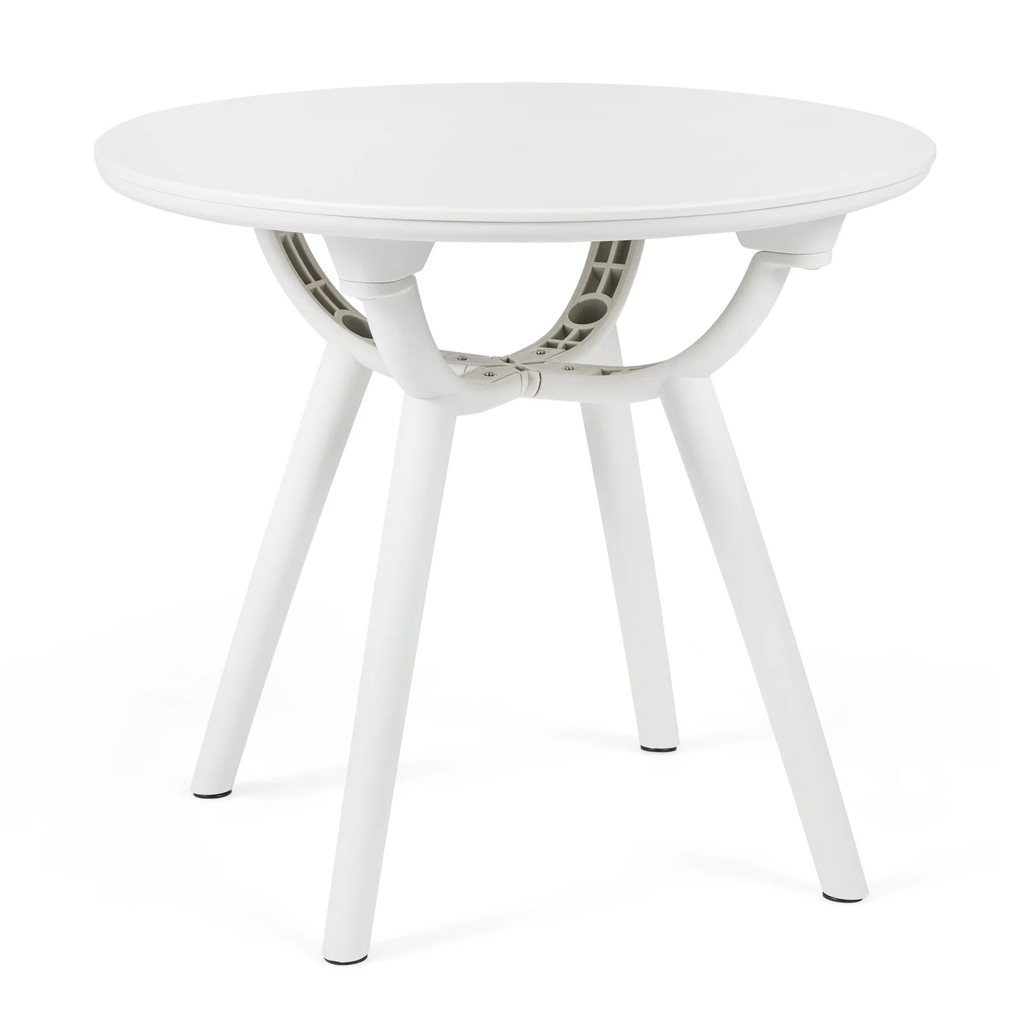 Weather-Resistant Circular Small End Table for Poolside and Balcony-1 Piece