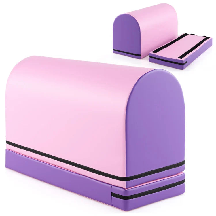 Yoga Set: Gymnastics Vaulting Box + Gymnastics Mat