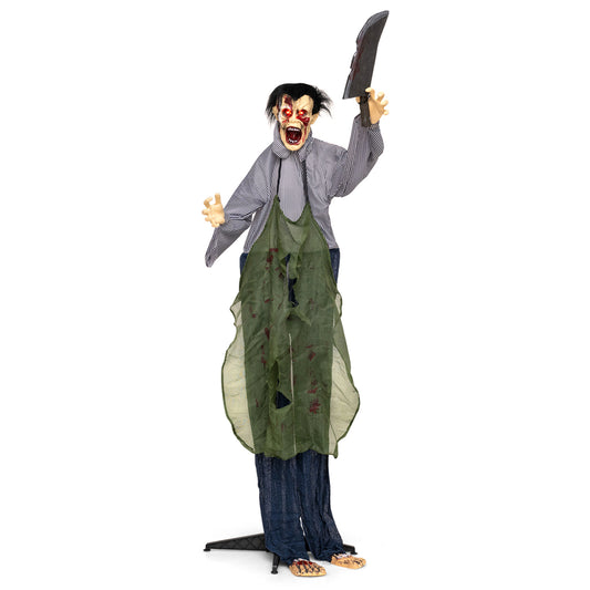 Zombie Halloween Decoration Outdoor with Glowing Eyes