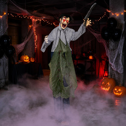 Zombie Halloween Decoration Outdoor with Glowing Eyes