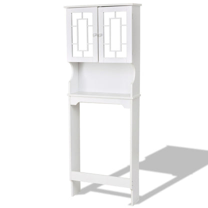 Bathroom Over Toilet Space Saver Storage Cabinet Shelf