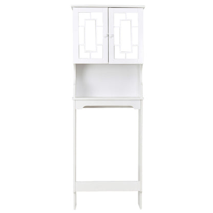 Bathroom Over Toilet Space Saver Storage Cabinet Shelf