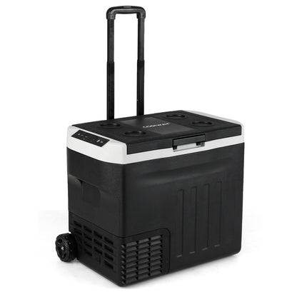 12V Car Refrigerator 42QT with Touch Panel and Removable Divider-L