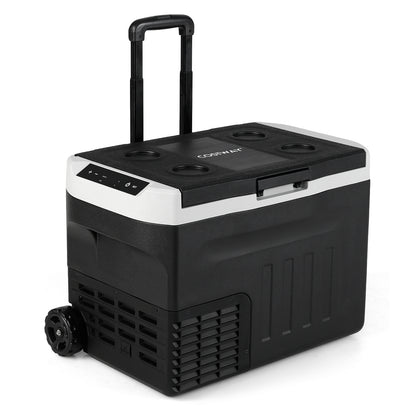 12V Car Refrigerator 42QT with Touch Panel and Removable Divider-L