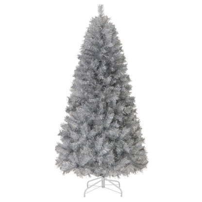 Artificial Xmas Tree with Branch Tips and Warm White LED Lights-5FT