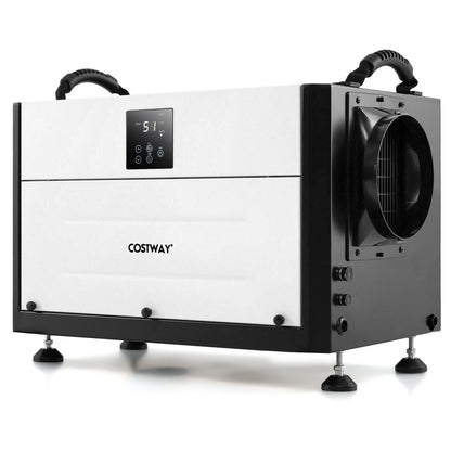 192 Pint Crawl Space Dehumidifier with 3 Modes and 24H Timer-Blue