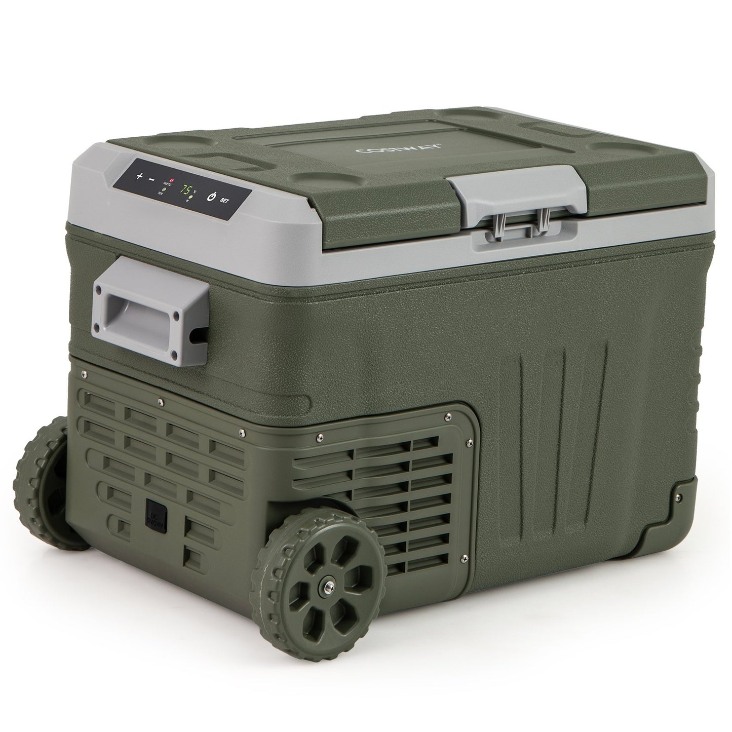 12 Volt Car Refrigerator Portable Car Fridge with Adjustable Range-50L