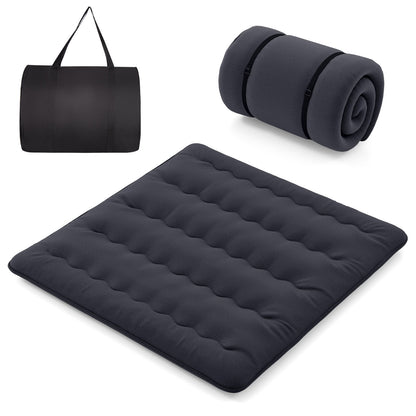Futon Mattress with Washable Cover and Foldable Mat-Queen Size