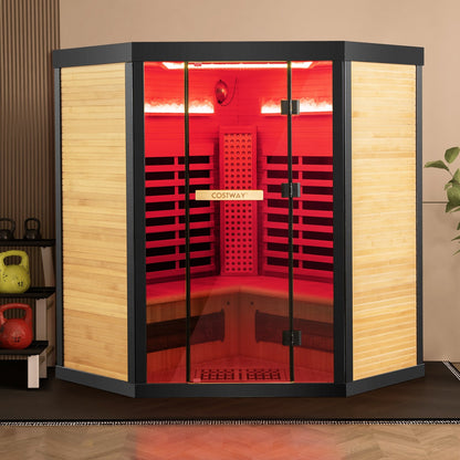 Wide Spectrum Red Light Near Far Infrared Sauna Room for 3-5 People