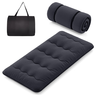 Futon Mattress with Washable Cover and Foldable Mat-Queen Size