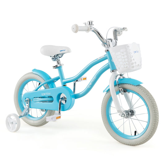 14/16/18 Inch Kids Bike with Dual Brakes and Adjustable Seat-14 inches