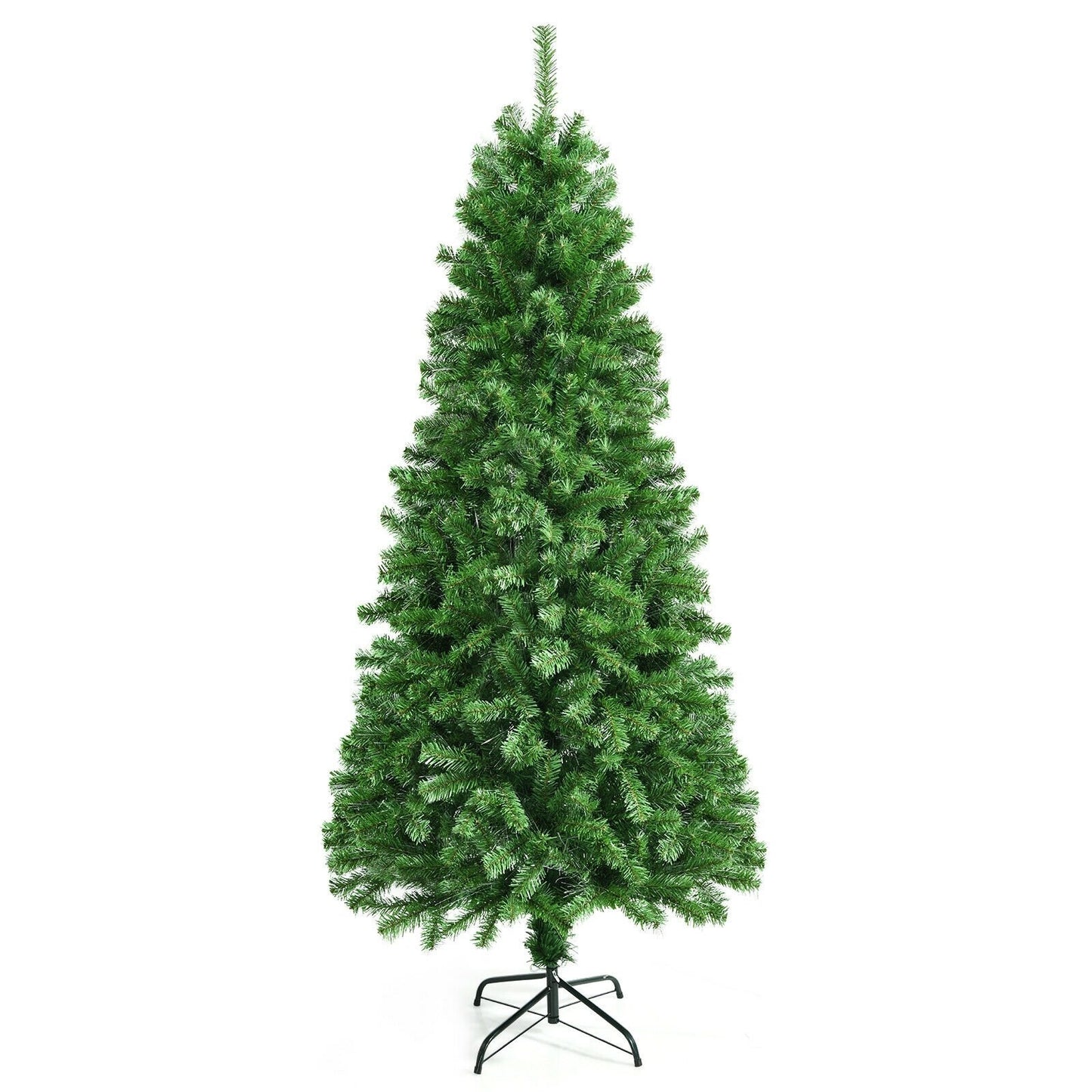 Pre-lit Multi-Colored Fiber Optic Spruce Artificial Christmas Tree-5 ft