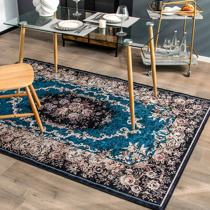 Area Rug with Non-Shedding Surface and Anti-slip Bottom-M