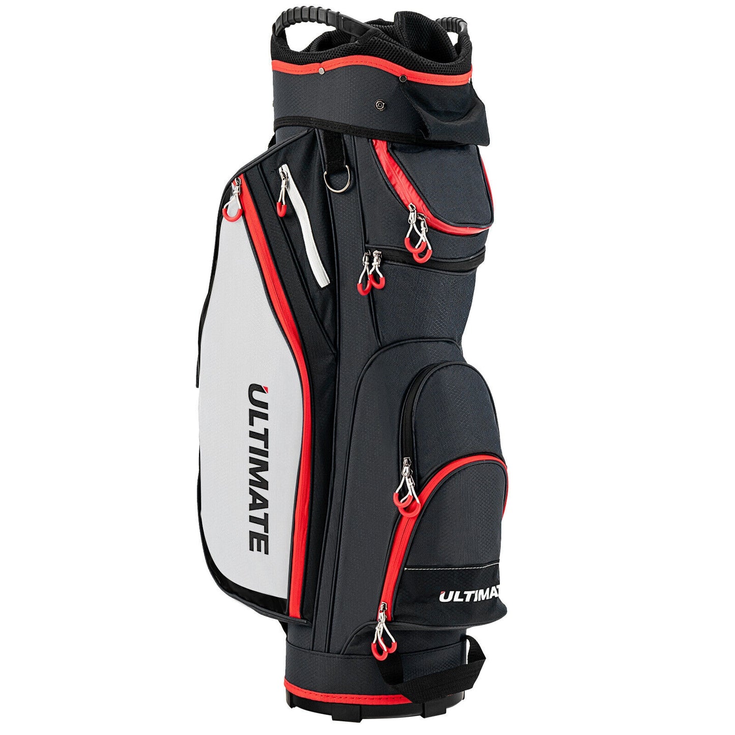 Lightweight and Large Capacity Golf Stand Bag-Black