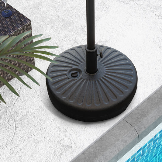 20 Inch Fillable Heavy-Duty Round Umbrella Base Stand