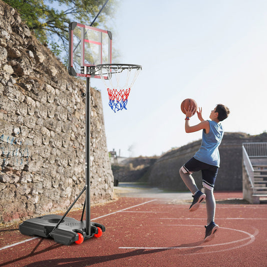 Basketball Hoop Stand 5 Feet-6.8 Feet Height Adjustable