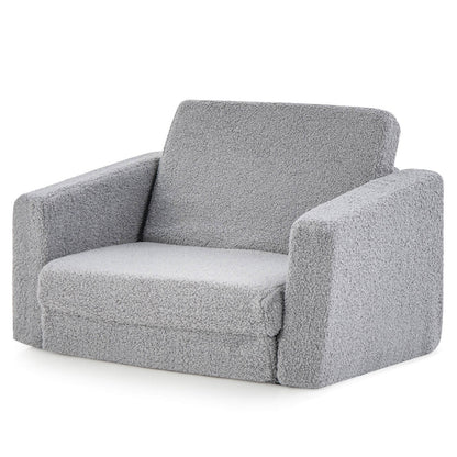 2-in-1 Children’s Convertible Sofa to Lounger-L