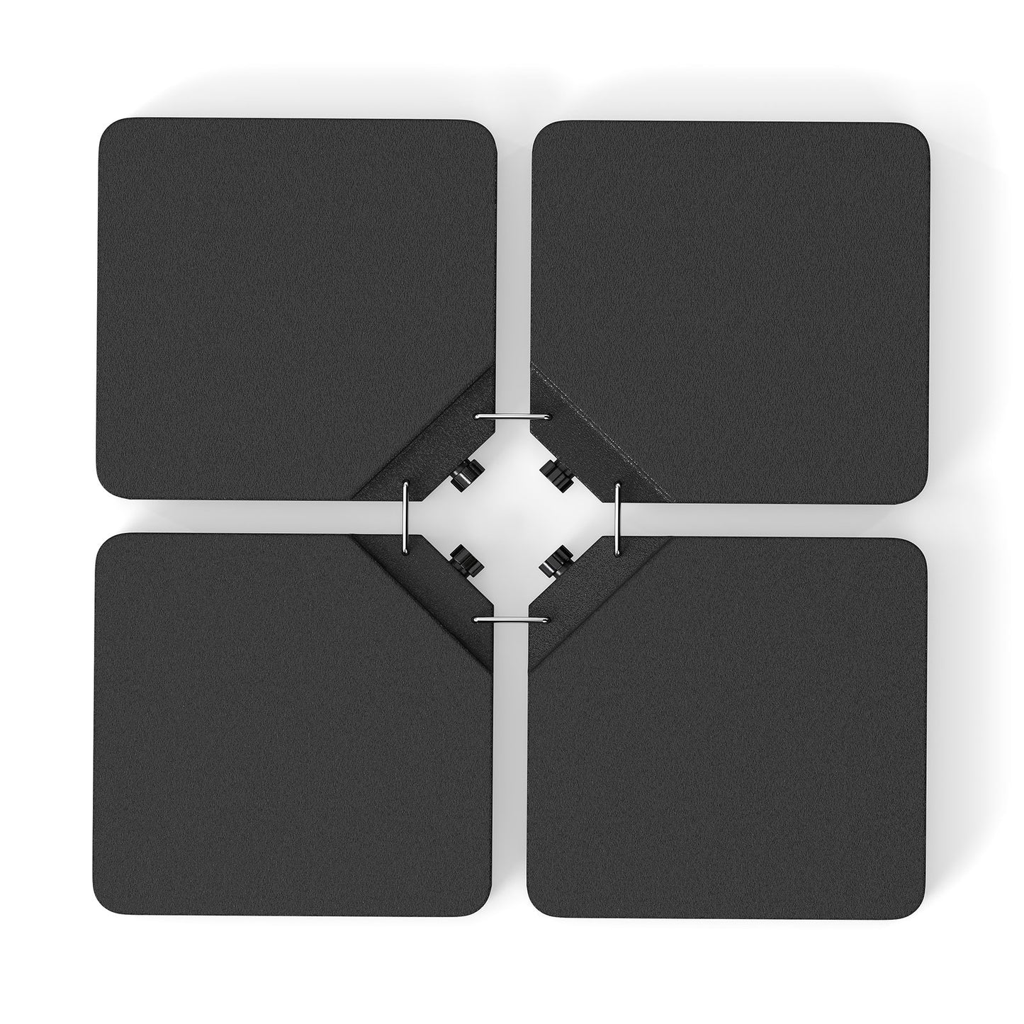 Patio Offset Umbrella Base with Easy-Fill Spouts