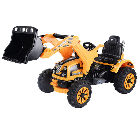 12 V Battery Powered Kids Ride on Dumper Truck-Yellow - Direct by Wilsons Home Store