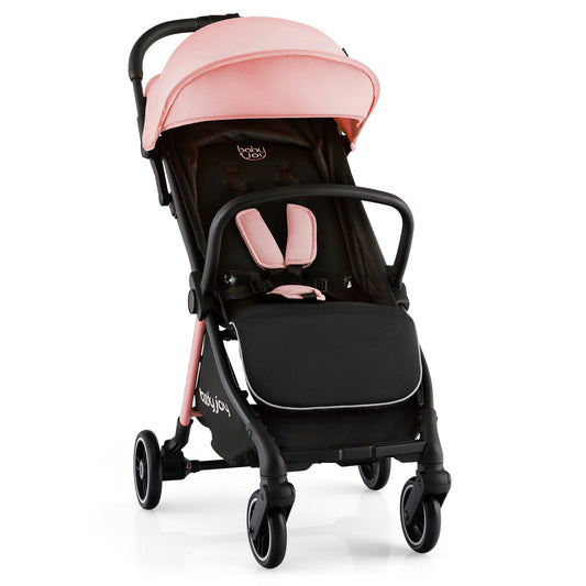 One-Hand Folding Portable Lightweight Stroller with Aluminum Frame